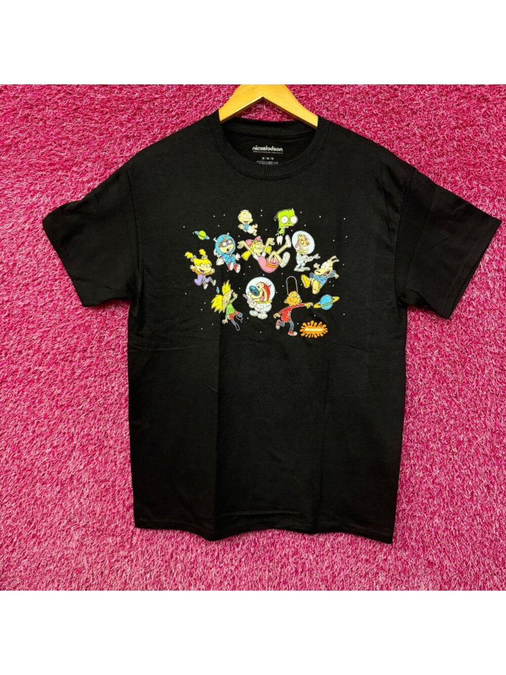 The Best of Nicktoons in Outer Space Nickelodeon Tee M